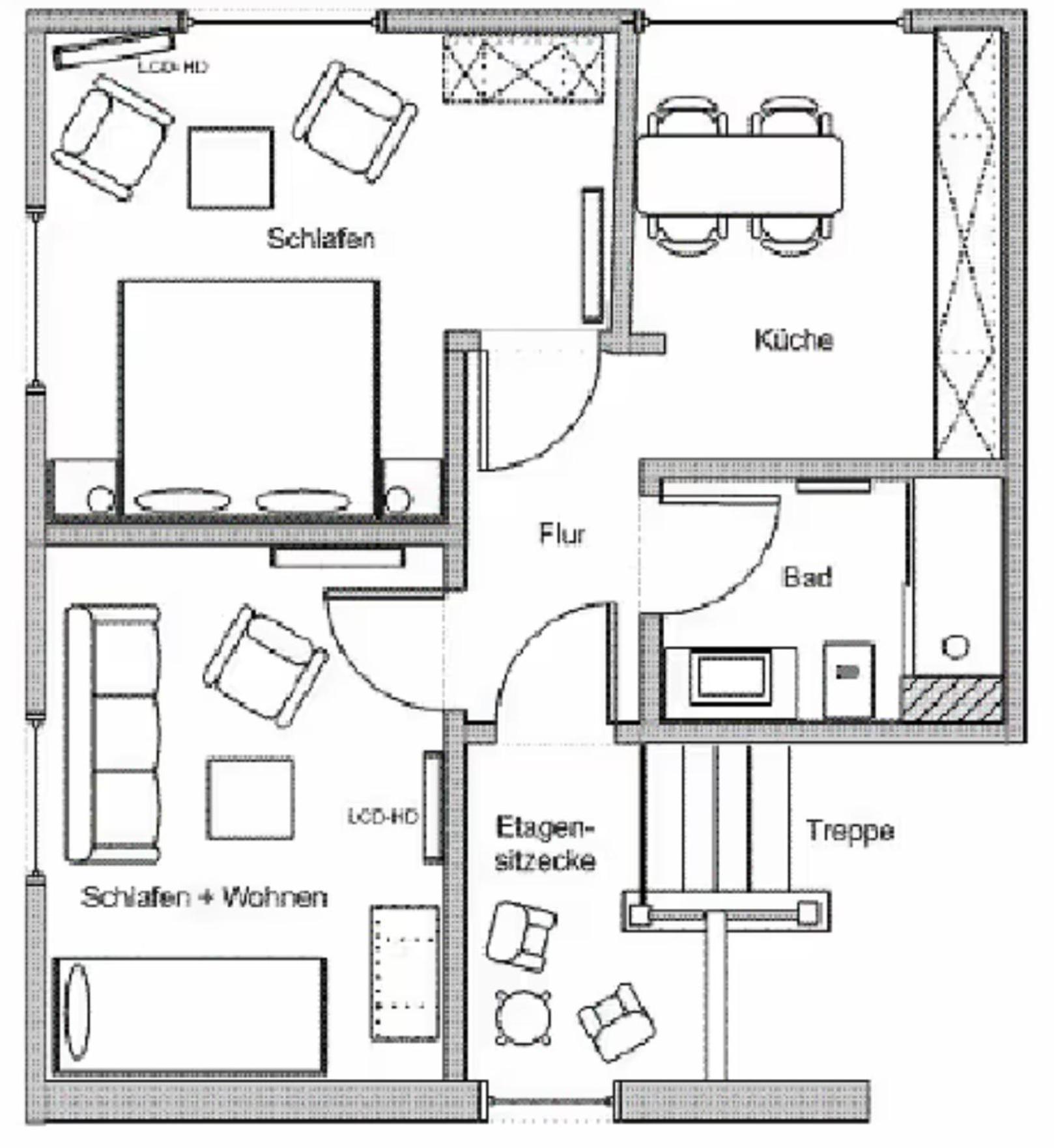 Apartment Fuer 3, Nicht Fuer Monteure